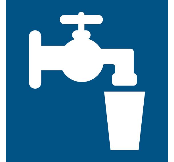 Panneau d'information - Fontaine a eau - Djois Made By Tarifold