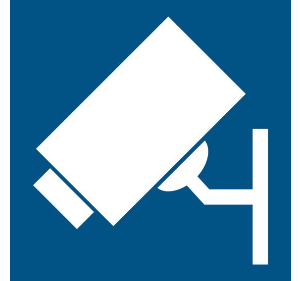 Panneau - Site sous videoprotection - Djois Made By Tarifold