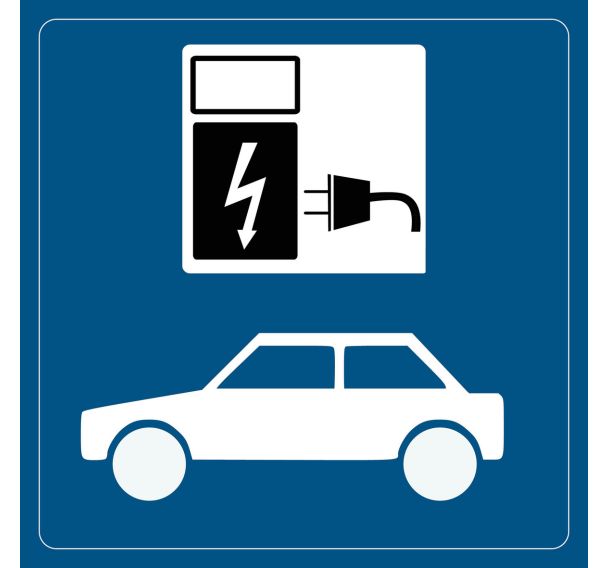 Panneau d'information - Voiture electrique - Djois Made By Tarifold