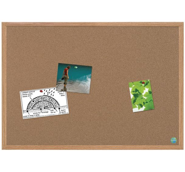 Panneau d'affichage Earth-It - Cadre MDF - Earth Bi-Office