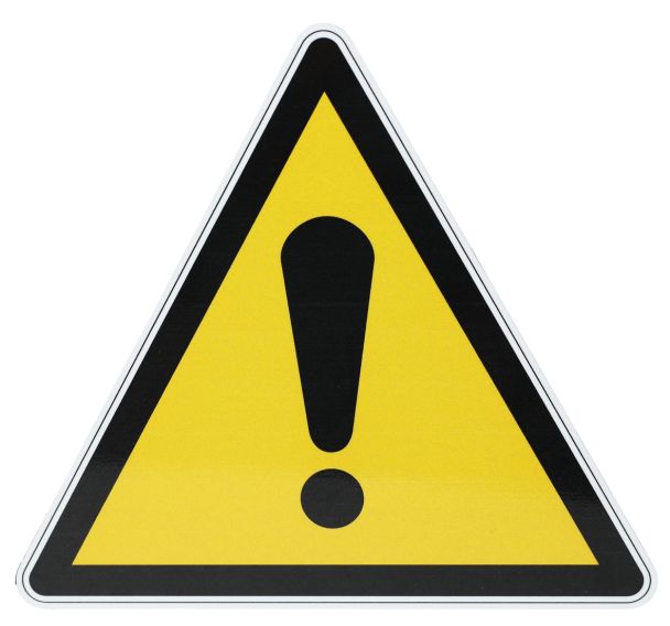 Panneau danger - Signal général - Aluminium - 200 mm