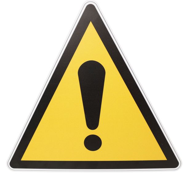 Panneau danger - Signal général - PVC - Manutan Expert