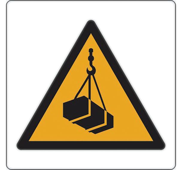 Panneau danger - Surface glissante - Aluminium - 300 mm