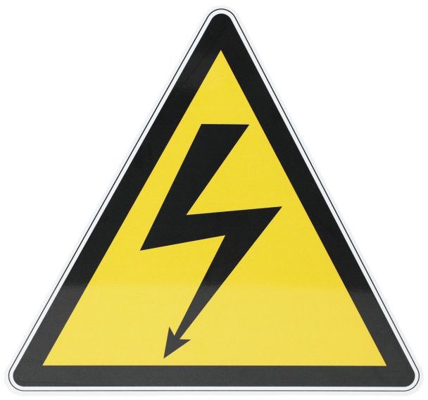 Panneau danger - Tension électrique - Aluminium - Manutan Expert