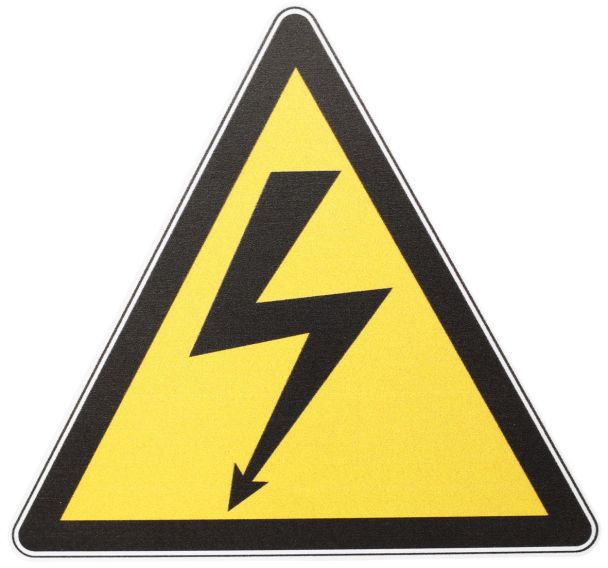 Panneau danger - Tension électrique - PVC - Manutan Expert