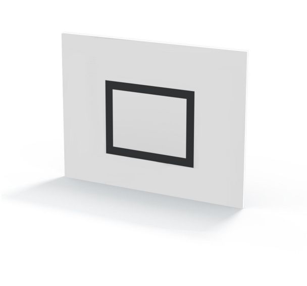 Panneau de basket en fibre de verre 120 x 90 cm