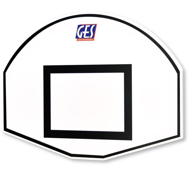 Panneau de basketball GES demi lune 120 x 90 cm
