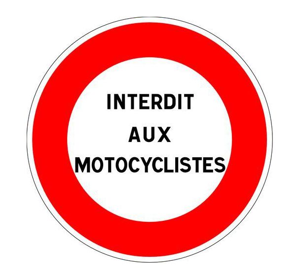 Panneau de signalisation B19 Autres interdictions - Kelias