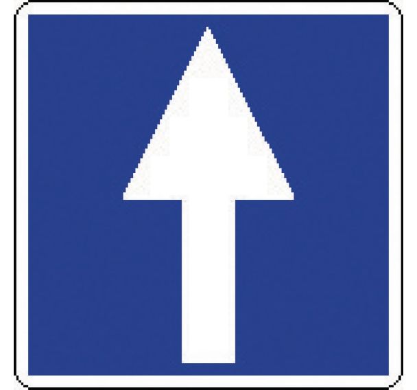 Panneau de signalisation d'indication - C12 - Circulation à sens unique