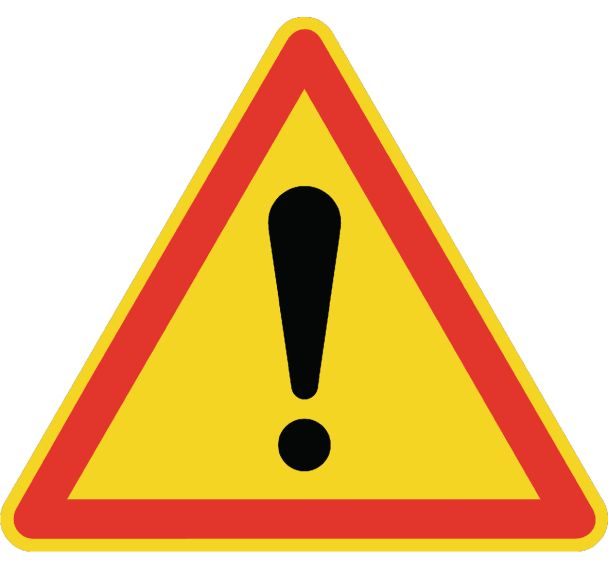 Panneau de signalisation de chantier temporaire - AK14 - Signaux de danger pour chantier