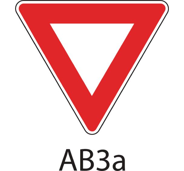 Panneau de signalisation de danger - AB3A