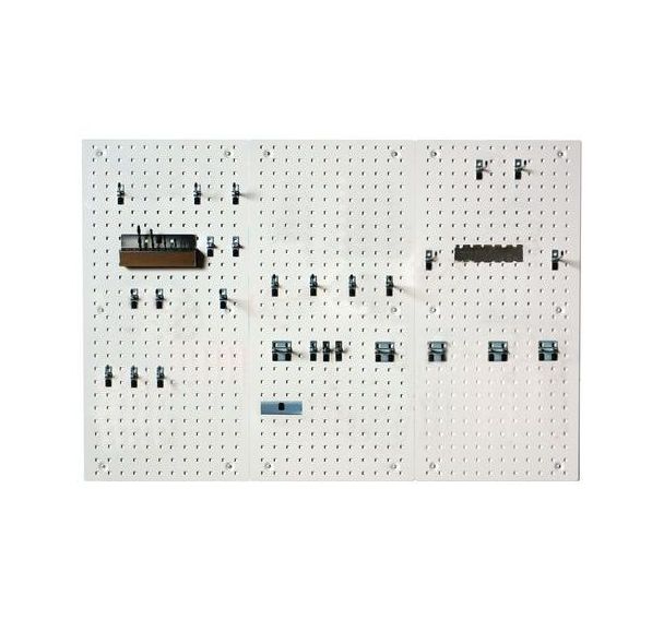 Panneau et crochets Perfo Light - kit D