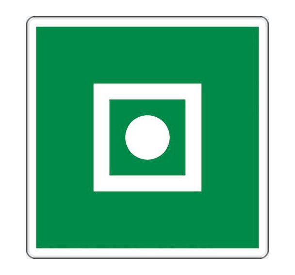 Panneau évacuation - Alarme générale à bord - Aluminium