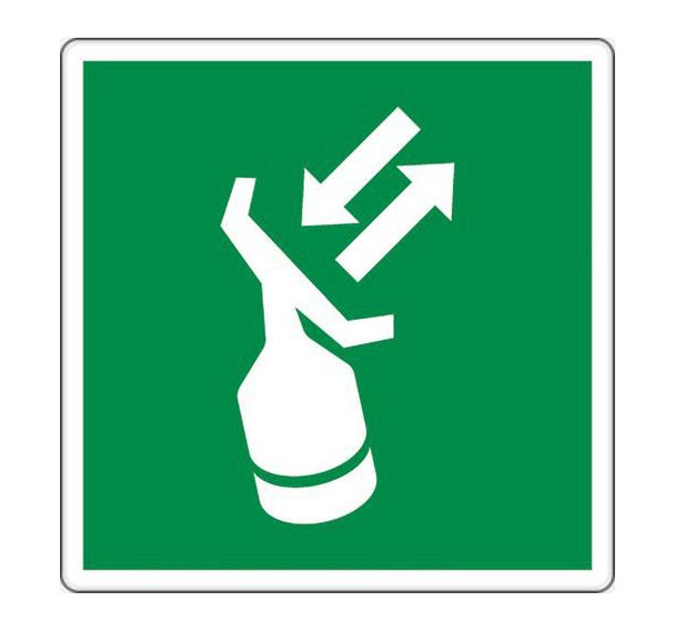 Panneau évacuation - Transpondeur de recherche/Sauvetage/SART - Aluminium