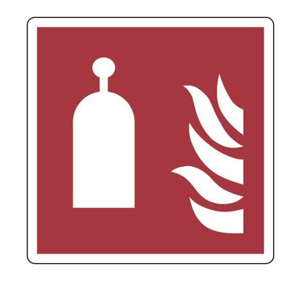 Panneau incendie - Activation distance systèmes anti-incendie - Aluminium