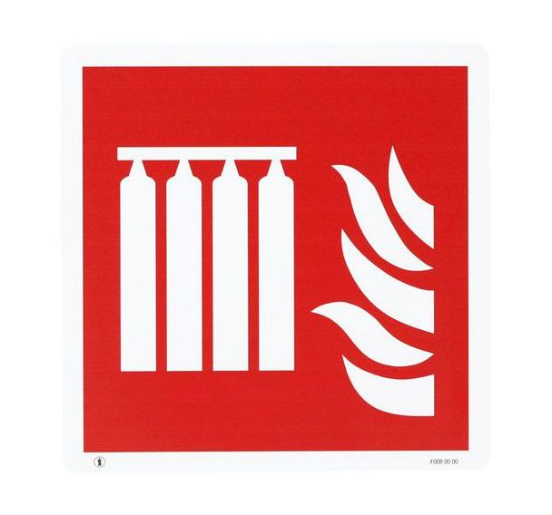 Panneau incendie Batterie fixe d'extincteurs - Manutan Expert