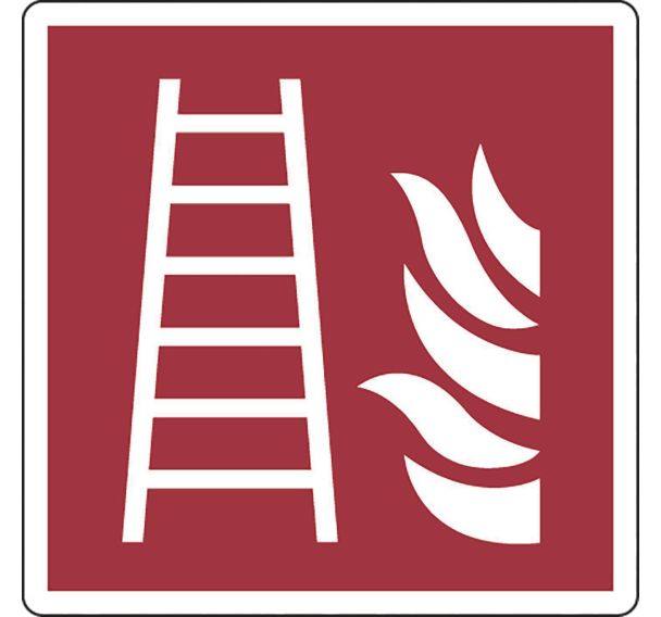 Panneau incendie - Echelle d'incendie- Aluminium