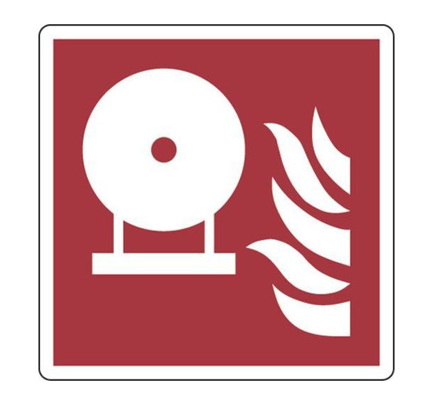 Panneau incendie - Extincteur fixe - Aluminium
