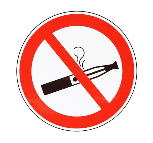 Panneau interdiction Interdit de vapoter adhésif - Manutan Expert