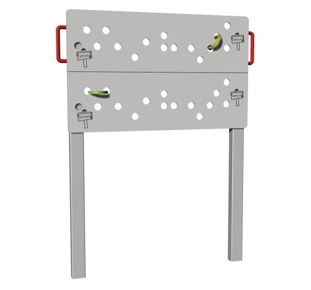 Panneau ludique mouchette PMR