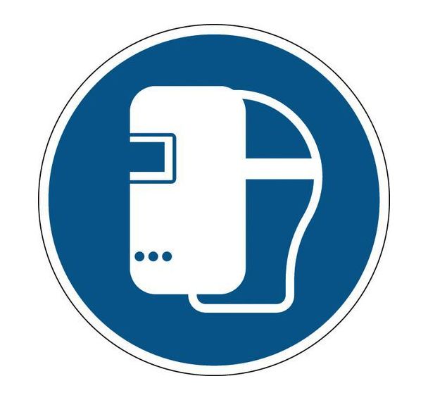 Panneau obligation - Port masque de soudage - Rigide - Brady