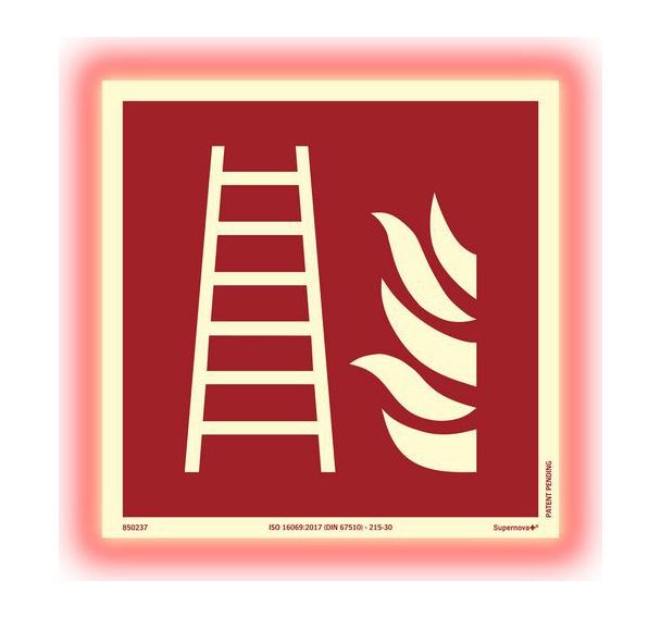Panneau photoluminescent - Echelle incendie - Supernova+®