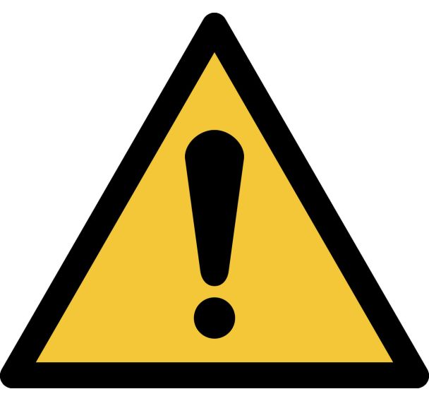 Panneau pictogramme Avertissement general - Djois Made By Tarifold