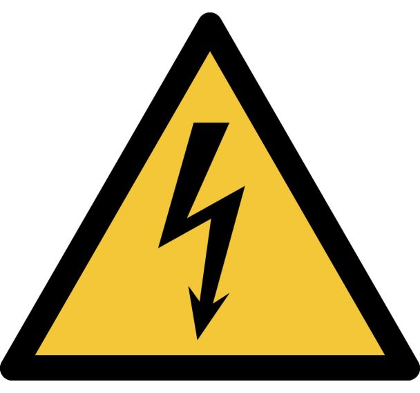 Panneau Avertissement : tension electrique - Djois Made By Tarifold