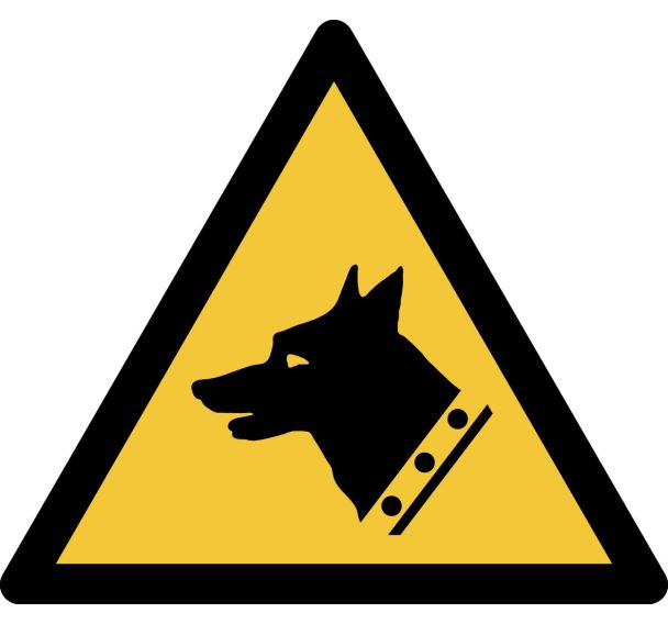 Panneau pictogramme Chien De Garde - Djois Made By Tarifold