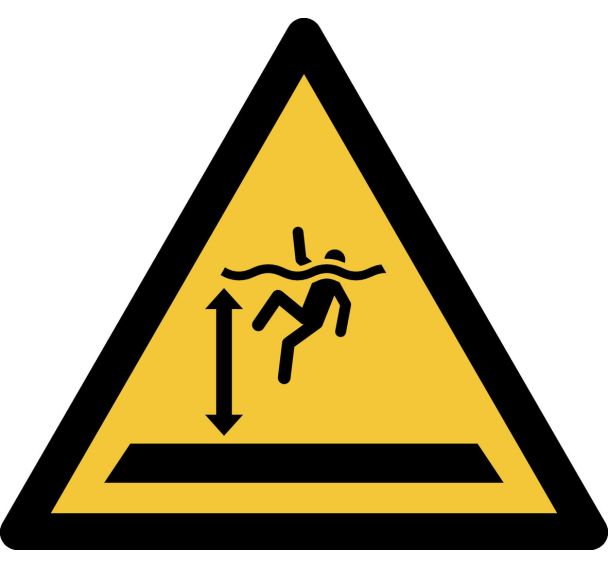 Panneau pictogramme Eau Profonde - Djois Made By Tarifold