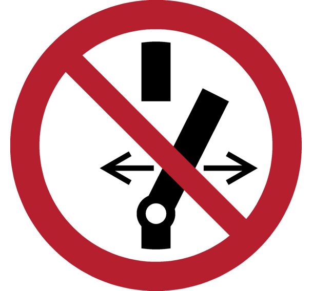 Panneau pictogramme Interdiction de brancher - Djois Made By Tarifold