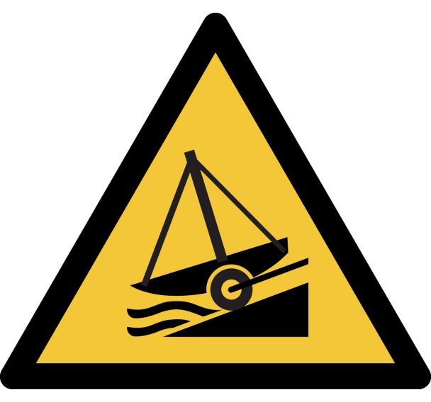 Panneau pictogramme Pente - Djois Made By Tarifold
