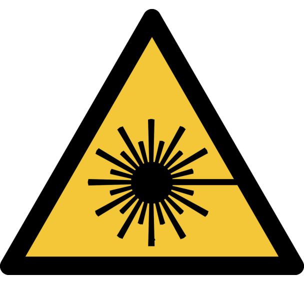 Panneau pictogramme Rayons LaserRayons Laser - Djois Made By Tarifold