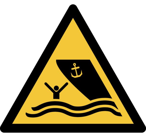 Panneau pictogramme Zone De Navigation - Djois Made By Tarifold
