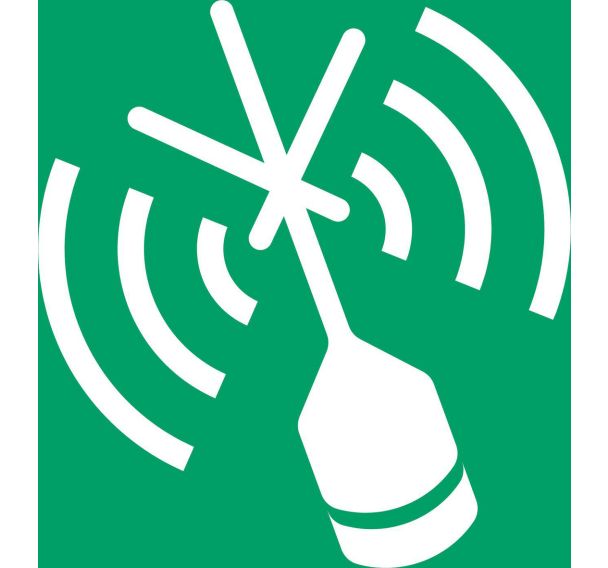 Panneau pictogramme balise radio - Djois Made By Tarifold