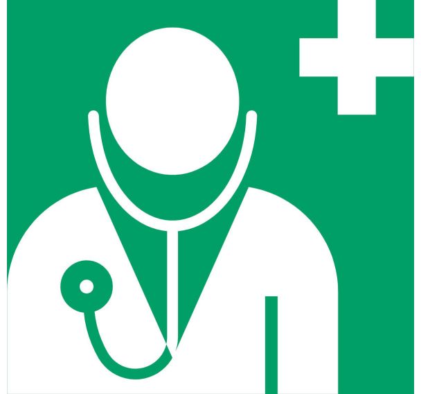 Panneau pictogramme docteur - Djois Made By Tarifold