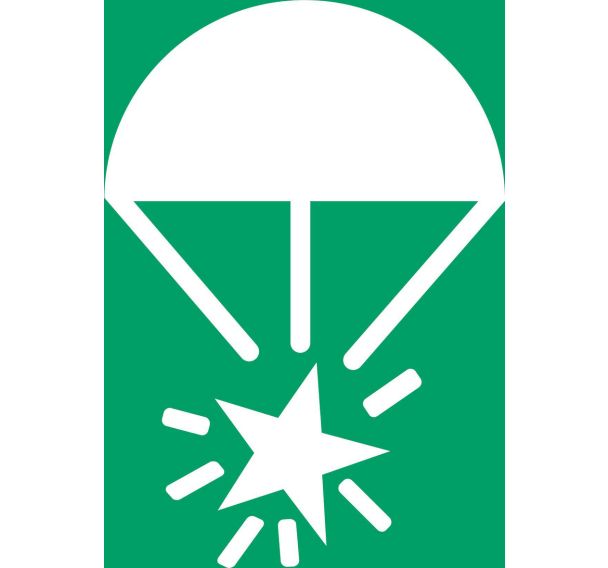 Panneau picto signal lumineux a parachute - Djois Made By Tarifold