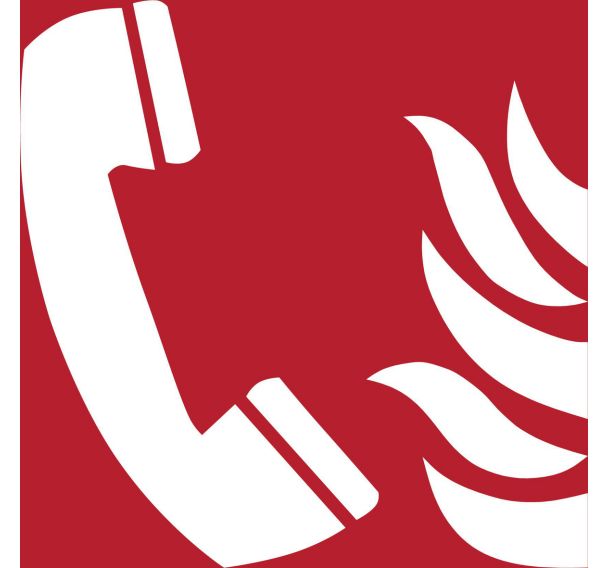 Panneau pictogramme telephone de secours - Djois Made By Tarifold