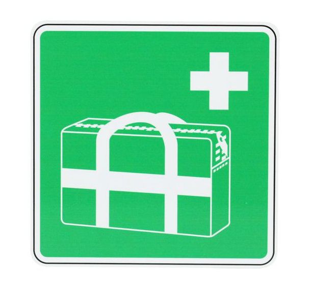 Panneau secours trousse médicale d'urgence aluminium - Manutan Expert