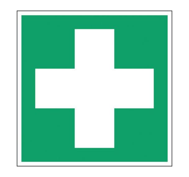 Panneau secours - Premiers secours - Rigide, Largeur : 100 mm