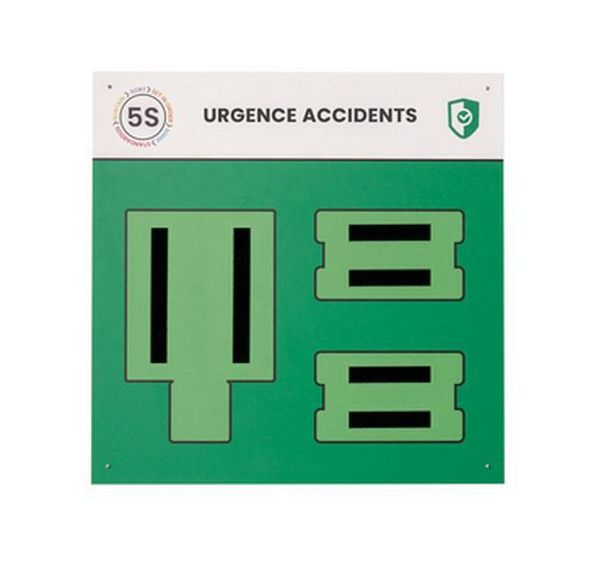 Panneau urgence accidents - Paperflow