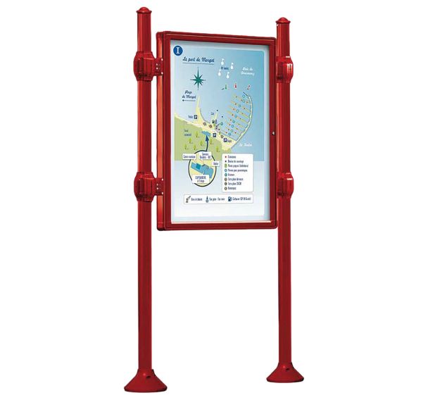 Panneau vitrine Province double face - Agora - Procity