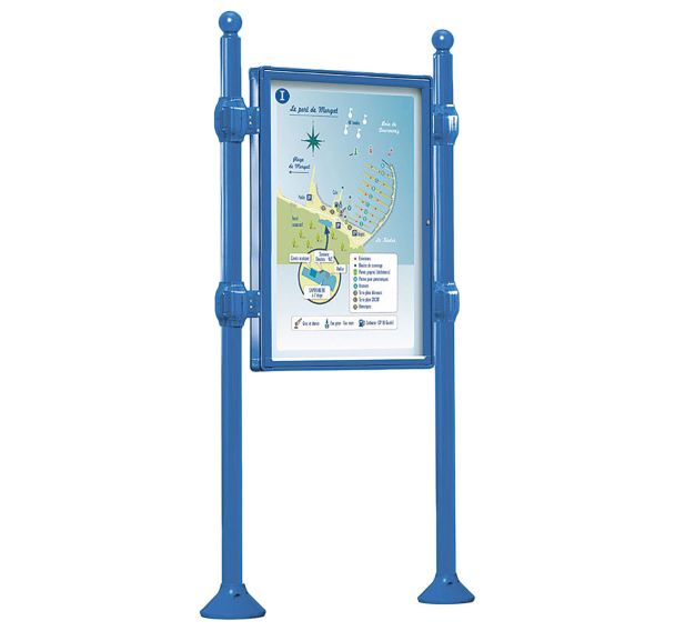 Panneau vitrine Province double face - Boule - Procity