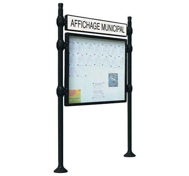 Panneau vitrine Province double face titre - City - Procity
