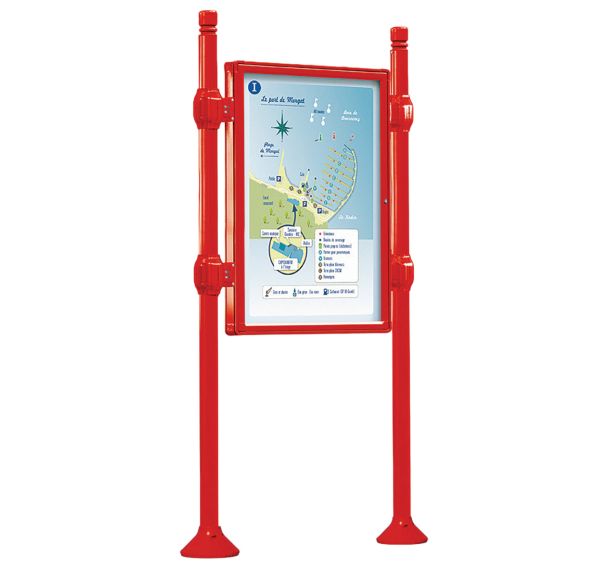 Panneau vitrine Province simple face - City - Procity