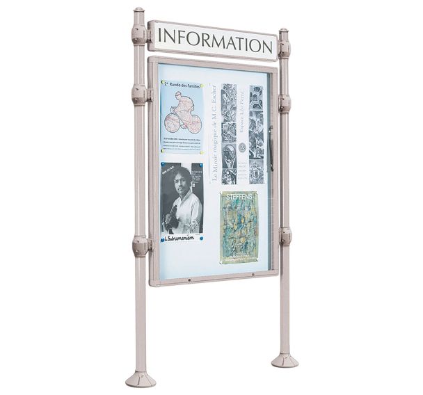 Panneau vitrine Province simple face titre - Agora - Procity