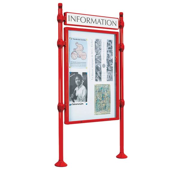 Panneau vitrine Province simple face titre - City - Procity