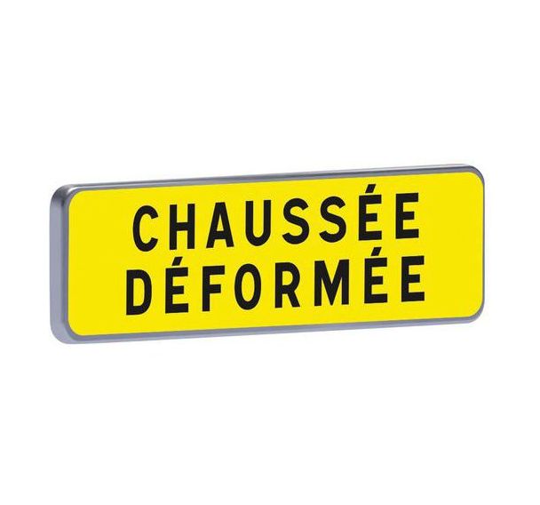 Panonceau KM9 Chaussée déformée - C2 - 900x250cm