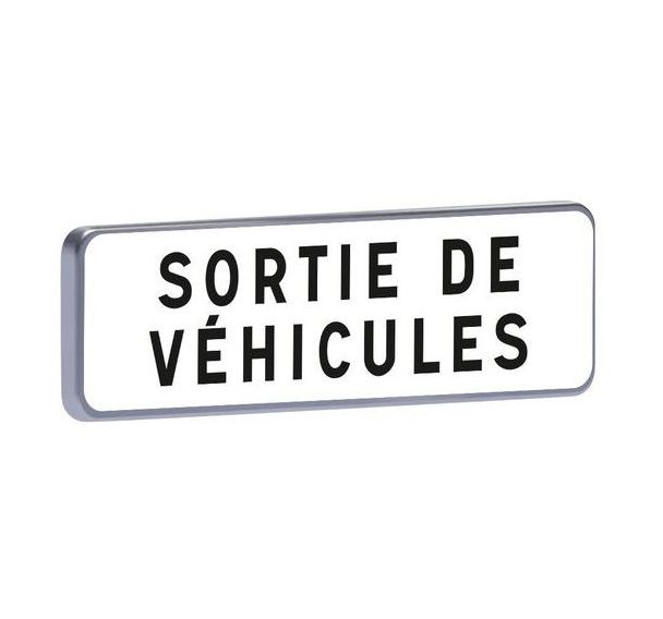 Panonceau M9 Sortie de véhicules - Taliaplast
