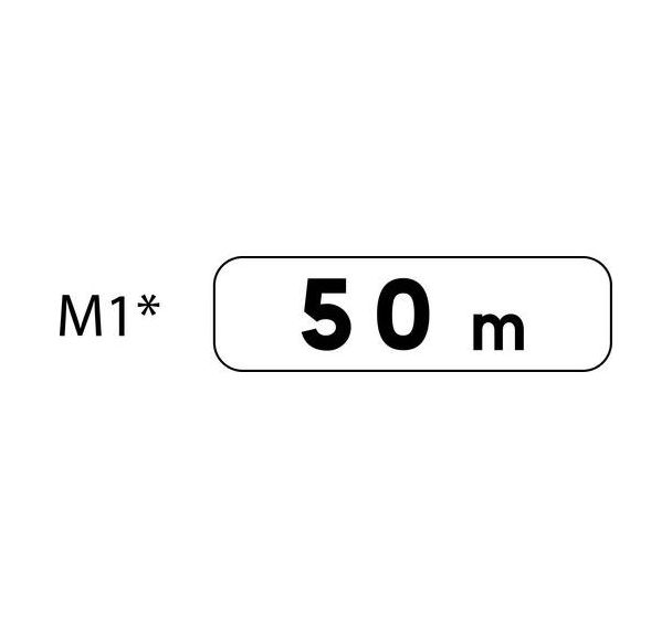 Panonceau pour panneaux de signalisation type AB3A - M1